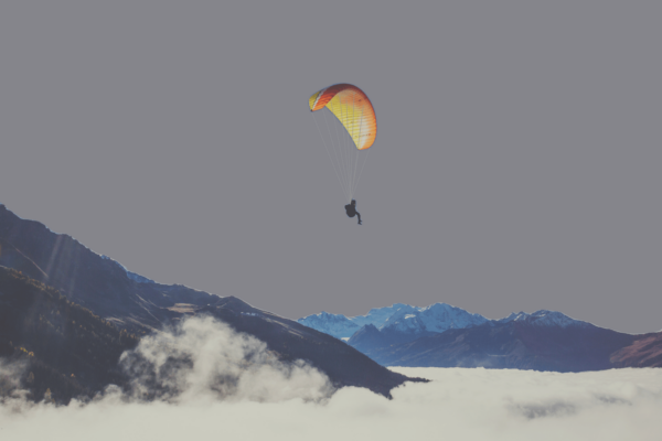 paragliding in verbier (pic by Melody Sky)