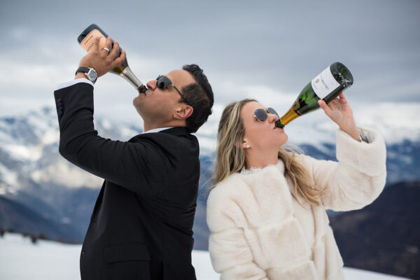 Host a celebration up the mountain - Credit Melody Sky