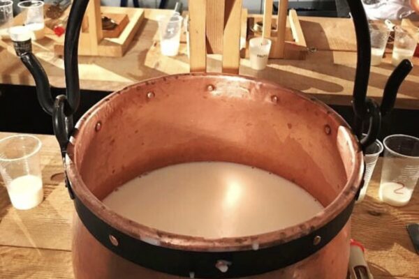 cheese making in verbier