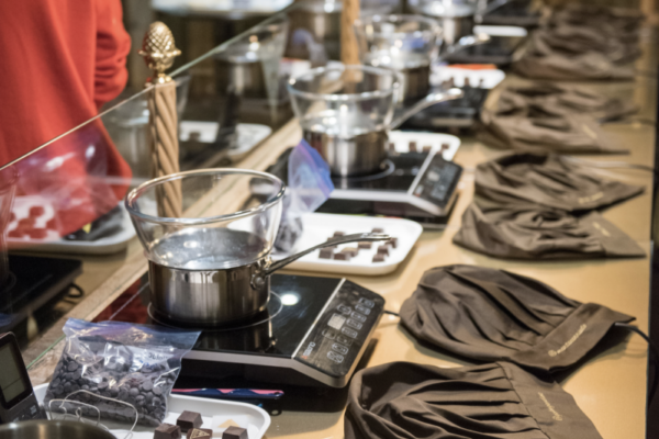 chocolate making in verbier